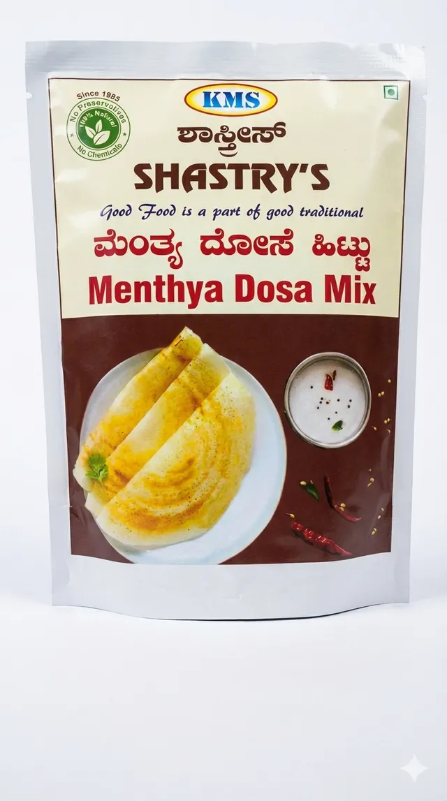 Menthya Dosa Mix (Instant Fenugreek Dosa)